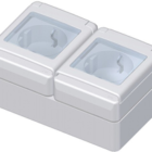 FLUID vtičnica dvojna